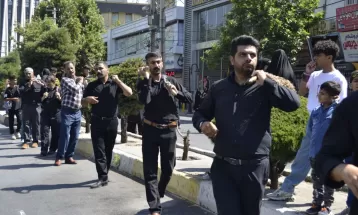 یاسوج غرق در ماتم و عزای شهدای کربلا