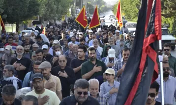پیادهروی دلدادگان حسینی در شهر یاسوج
