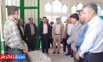 برپائی میز خدمت آموزش و پرورش در باشت