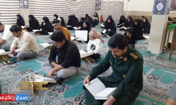 محفل انس با قرآن،عهد با شهدای خدمت