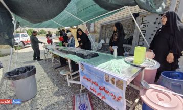 برگزاری مراسم یکمین سالگرد شهدای خدمت در باشت