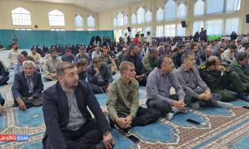 برگزاری مراسم یکمین سالگرد شهدای خدمت در باشت