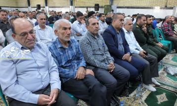 اولین سالگرد شهادت «شهدای خدمت» در گچساران