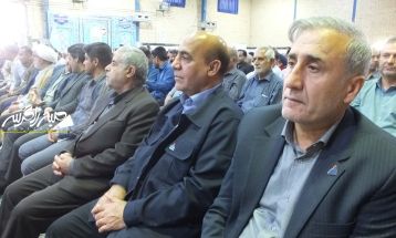 اولین سالگرد شهادت «شهدای خدمت» در گچساران