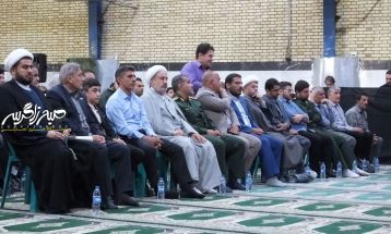 اولین سالگرد شهادت «شهدای خدمت» در گچساران