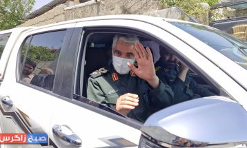 حضور سردار فضلی در خانه جانباز باشتی