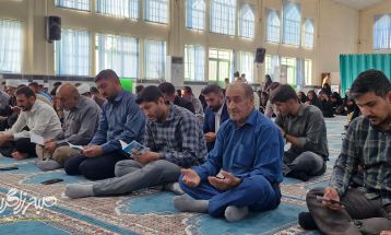 زمزمه‌های دعای عرفه در شهرستان باشت