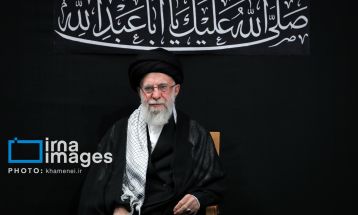 عزاداری شب عاشورای حسینی(ع) با حضور رهبر انقلاب