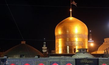 حال‌وهوای حرم در شب شهادت امام رضا(ع)