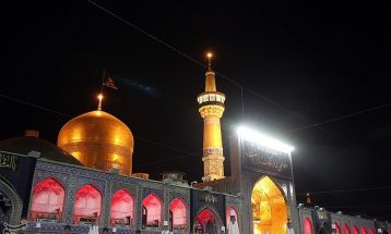 حال‌وهوای حرم در شب شهادت امام رضا(ع)