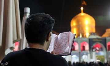 حال‌وهوای حرم در شب شهادت امام رضا(ع)