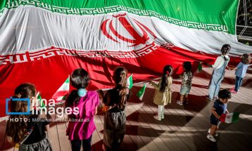 یادبود چهلمین روز شهدای جنگ ۱۲ روزه