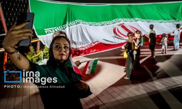 یادبود چهلمین روز شهدای جنگ ۱۲ روزه