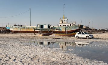 دریاچه ارومیه در یک قدمی مرگ