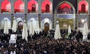 حال‌وهوای حرم در شب شهادت امام رضا(ع)