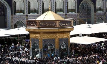 حال‌وهوای حرم در شب شهادت امام رضا(ع)