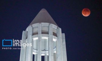 ماه‌گرفتگی در آسمان ایران